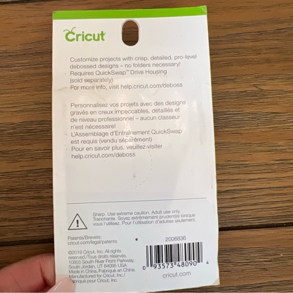 Cricut Fine Debossing Tip - Picture 2 of 2